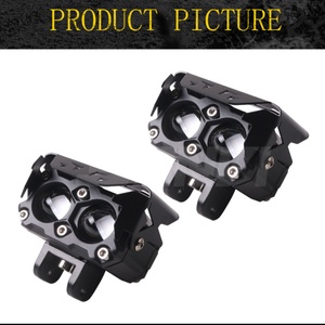 SANVI S002 Dual Color 40w 6000k Auto <b>Work</b> <b>Light</b> Motorcycle Spotlights <b>LED</b> Projector Lens - Product Image 6