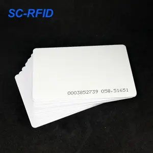 होटल सुरक्षा के लिए tk4200 आईडी कार्ड एक्सेस कंट्रोल कार्ड 125khz आईडी एनएफसी स्मार्ट कार्ड 85.5*54*0.84mm सपोर्ट डिजाइन