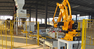 Línea de Embolsado y Paletización de Pellets de Madera Granulares y Fertilizantes Totalmente Automática Yh Yh Bibo, Línea de Producción de Empaquetado Totalmente Automática - Product Image 3