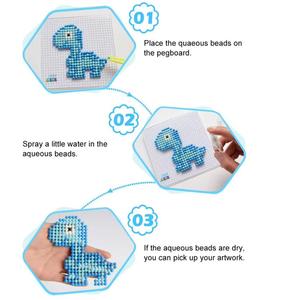 Kit de démarrage pour la créativité illimitée, kit de perles à fusionner sans repassage, jouets éducatifs pour enfants - Product Image 6