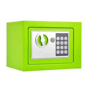 Home Hotel Office Safety Electronic Mini Security Money Safe Box Smart Safe <b>Locker</b> Jewelry <b>Storage</b> Cash Protection - Product Image 1