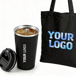 Vente en gros de gobelets isothermes en acier inoxydable avec affichage de la température LED intelligent, 380 ml et 510 ml, pour cadeaux promotionnels d'entreprise - Product Image 1