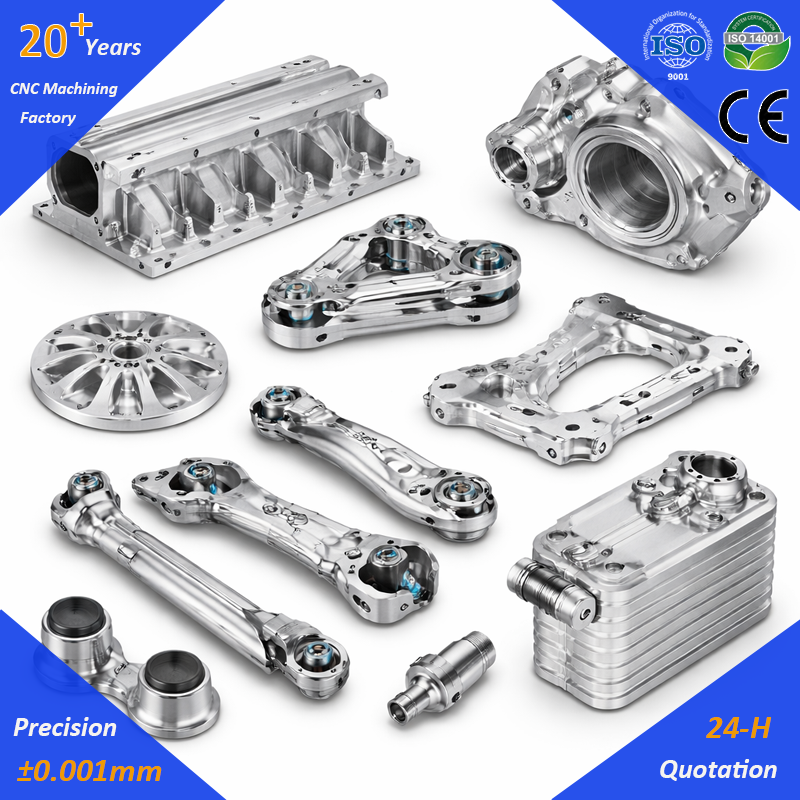 Custom 5-axis Cnc Machining Aluminum Metal Parts For AUTO CAR RACING Billet Intake Manifold/Wheel/Adapter/Plate/Ring Machining