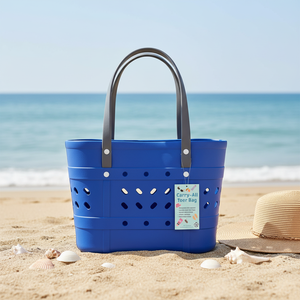 Borsa da Spiaggia Grande Capacità in Eva e Silicone, Impermeabile con Decorazioni Stampate, Borse da Viaggio - Product Image 1