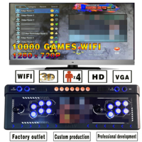 Machine de jeu d'arcade de luxe Boîte de jeu 3D d'arcade HD 18S pro 10000 en 1 Machine de jeu de produit électronique WiFi