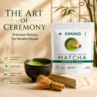 Thé vert Matcha de qualité cérémonielle premium pour la santé et l'amincissement - Frais, nouvelle marque privée, vente en gros en vrac, sachet/boîte de 30g