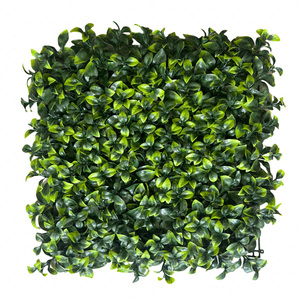 Chất lượng cao cỏ xanh tấm Tường Nhà máy cung cấp cây nhân tạo Cây Lá tường trang trí UV chứng nhận cho vườn nhà - Product Image 6