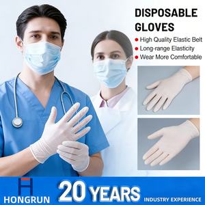 Guantes <span class=keywords><strong>de</strong></span> Látex con Logotipo Personalizado, Sin Polvo, Desechables, para Servicio <span class=keywords><strong>de</strong></span> Alimentos, <span class=keywords><strong>Examen</strong></span> Médico - Product Image 2