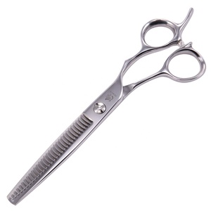 Profesional Japón 440c de acero 6,5 pulgadas Pet <span class=keywords><strong>perros</strong></span> adelgazamiento tijeras dientes tijeras - Product Image 1
