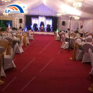 300 personnes 300 places extérieur cadre en aluminium tente de fête de mariage de luxe à louer pour la réception de cérémonie - Product Image 6