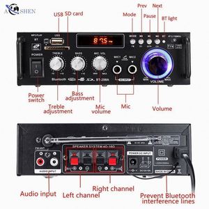 Amplificateur <span class=keywords><strong>de</strong></span> puissance stéréo BT298A pour entrepôt, radio Hi-Fi 2 canaux, amplificateur FM Bluetooth pour <span class=keywords><strong>voiture</strong></span>, OEM, excellente qualité sonore - Product Image 3