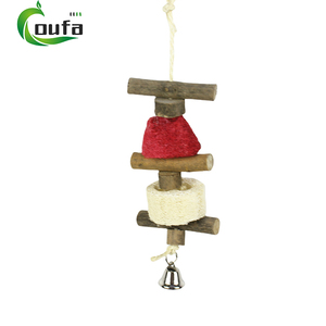 Hot Selling Houten Vogel Hangende Vogel Papegaai Speelgoed Houten Groter Kauwspeelgoed Spannend Kauwspeelgoed - Product Image 2