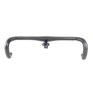 <span class=keywords><strong>Manillar</strong></span> de bicicleta integrado de carretera de <span class=keywords><strong>carbono</strong></span> completo para grava HBR08 - Product Image 3