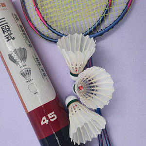 Vente en gros de raquettes en fibre de carbone pour le sport, ensemble de badminton à poignée en éponge à haute élasticité - Product Image 2