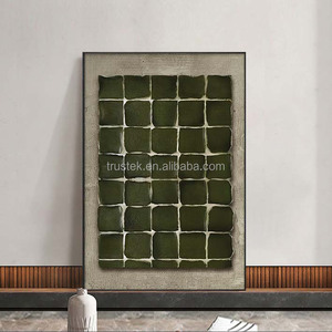 <strong>Large</strong> Trustek Brand Decorative Wallpaper Painting Digital Printing Crystal Aluminum Alloy Indoor Use Optional LED &amp; <strong>Frame</strong> - Product Image 4