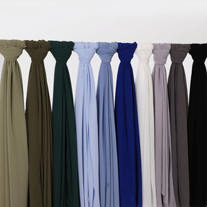 <span class=keywords><strong>Habib</strong></span> envío rápido nuevo diseño Malasia burbuja gasa Hijab musulmán alta calidad gasa Hijabs en Stock - Product Image 5