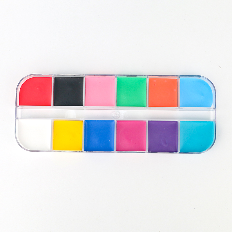 Wholesale Free Sample Water Based Vibrant Color Hypo Allergenic Face Body Paint Set