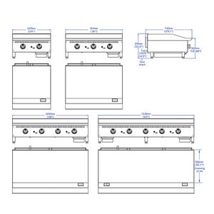 Restaurant Aanrecht Professionele Non Stick Teppanyaki Gas Bakplaat Rvs Bakplaat Grill - Product Image 4