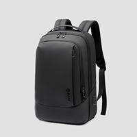Sac à dos professionnel pour ordinateur portable homme 16 pouces avec port de chargement USB, résistant à l'eau, fermeture éclair YKK, sac à dos de voyage personnalisable OEM