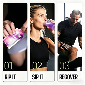 Shot de Proteína 30ml, 15g de Proteína, Colágeno Nano-Hidrolizado de Animales Alimentados con Pasto, Sin Gluten, Sin Grasas ni Azúcares, 22 Aminoácidos, 0 Carbohidratos, Sabor a Bayas - Product Image 3