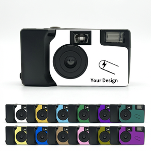 Nouveau modèle d'appareil photo jetable 35 mm avec flash, piles AAA, mise au point fixe, film <span class=keywords><strong>couleur</strong></span> <span class=keywords><strong>Kodak</strong></span> 36 expositions pour anniversaires, mariages et événements - Product Image 3