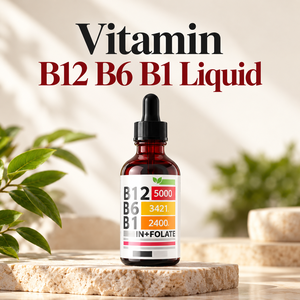Gotas Líquidas de Vitamina B12, B6 y B1 con Folato, Suplemento para la Salud de Marca Privada OEM, Logotipo Personalizado - Product Image 3