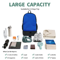 Mochila Casual Elegante y Resistente, Fácil de Transportar en Auto y como Bolso de Padre, con Logotipo Personalizado, Mochila Deportiva, Diseño Simple, Duradero y Confiable