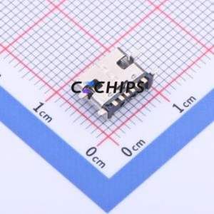 YTC-TC6S-23 USB Connector SMD Connector ( Connector Type: Type-C )( Gender: Female )( Mounting Type: Horizontal Mount ) - Product Image 2