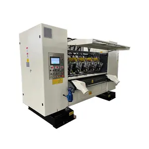 Corrugated cardboard slitter scorer machine thin blade slitter scorer carton making machine