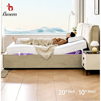 Modernes Design Smartes Elektrisches Doppelbett Multifunktionales Schwebendes Design ohne Störung für Wohnzimmer Hotel Villa