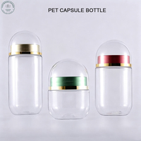 Nouvelle conception, flacon à bouchon à vis en PET sans BPA de 35 ml/75 ml/105 ml pour l'emballage de produits de beauté, de comprimés, de vitamines et de petits articles