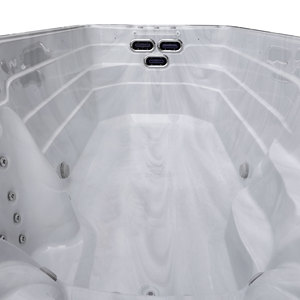 Hot Tub Swim Spa Outdoor Acrylic Piscinas Endless <strong>Pool</strong> for <strong>Wellness</strong> and Swimming Training - Product Image 3