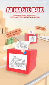 Mini-imprimante thermique intelligente IA portable sans encre pour étiquettes, affichage sans fil, impression d'autocollants pour la maison, le bureau et l'étude - Product Image 3