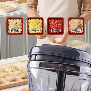 Garlic Chopper 400ml 900ml Manual <b>Multi</b> <b>Functional</b> Kitchen Tool For Garlic Mincer <b>Vegetable</b> <b>Cutter</b> - Product Image 2