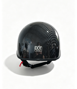 <span class=keywords><strong>Casque</strong></span> demi-coque vintage Cruiser avec visière intégrée, <span class=keywords><strong>casque</strong></span> de <span class=keywords><strong>moto</strong></span> en sergé imprimé par transfert d'eau <span class=keywords><strong>pour</strong></span> la conduite - Product Image 4