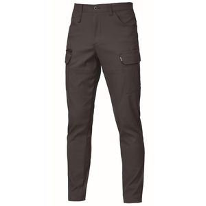 Pantalon cargo unisexe Burtle pour toute l'année (53 L) Gris tempête Taille haute Décontracté Coupe-vent Imperméable Respirant Polyester/Nylon Plus - Product Image 2