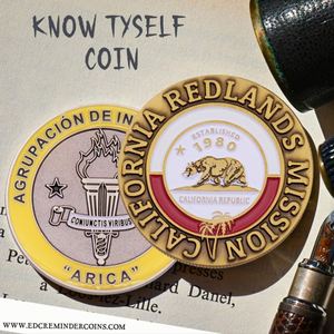 Monedas Conmemorativas Antiguas de Metal Personalizadas, Colecciones de Fichas, Fabricante de Monedas de Desafío Personalizadas de Latón, Plata y Oro - Product Image 6