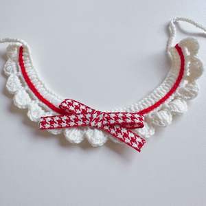 Kalung Rajut Kucing Era Fine Grosir <span class=keywords><strong>2026</strong></span>, Kalung Hewan Peliharaan Buatan Tangan dengan Dasi Kupu-kupu, Syal Wol Tenun Tangan, Kalung Hewan Peliharaan Lucu - Product Image 5