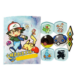 PY Mini Cubos de Hielo Magnéticos, Muñeco Elfo Coleccionable, Distribuidor de Tarjetas Pokémon, Paquete Navideño Pokémon, Juego de Mesa de Regalo - Product Image 1