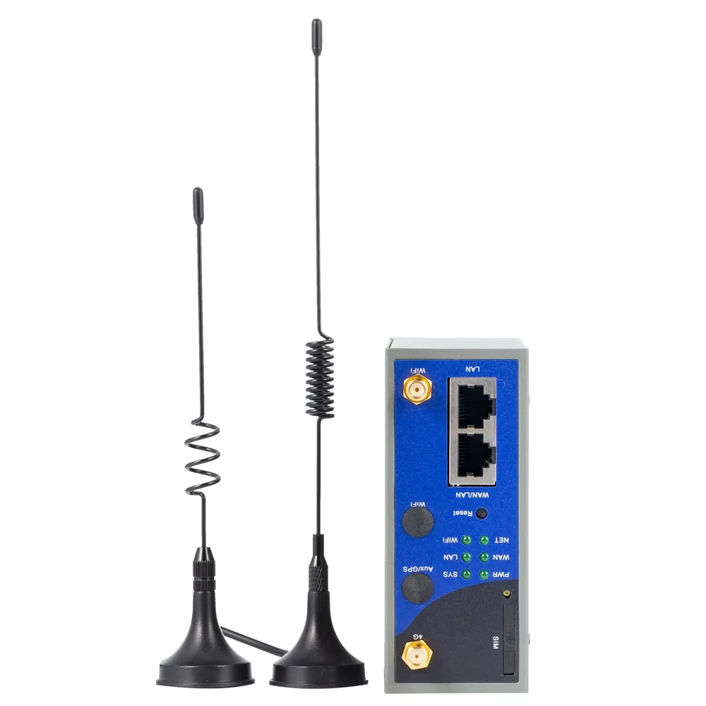Modem de rádio rs232 cpe 4g wifi plc gateway roteador