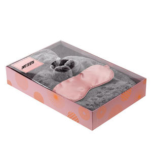 Caja de Regalo con Antifaz de Seda Sintética y Bolsa de Agua Caliente de Goma con Funda de Piel Sintética - Product Image 1