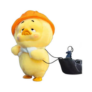1983 Upsetduck Generation Work Good Duck série SJD poupée douce mobile en peluche boîte aveugle faite à la main - Product Image 1