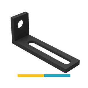 Carré de frappe SteelPlus-SteelEco GPPH 75x185mm, épaisseur 12mm, trous 16mm - Product Image 1