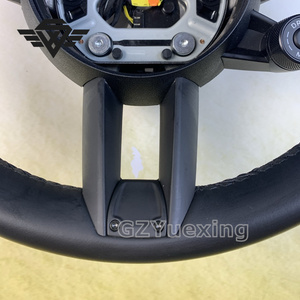 Mise à niveau du nouveau volant en cuir véritable pour Porsche Panamera Macan Cayenne 918 911 718 970 971 958 volant personnalisé - Product Image 5