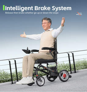 <span class=keywords><strong>Fauteuil</strong></span> <span class=keywords><strong>roulant</strong></span> <span class=keywords><strong>électrique</strong></span> portable en alliage d'aluminium ultra <span class=keywords><strong>léger</strong></span> pliable pour personnes âgées - Product Image 3