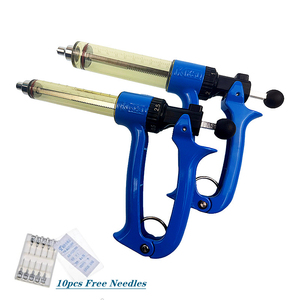 Pistola de Inyección Veterinaria Semiautomática de 50 ml con Dosis Ajustable, Jeringa para Vacunación de Ganado, Aves de Corral, Cerdos, Ovejas y Granjas - Product Image 3