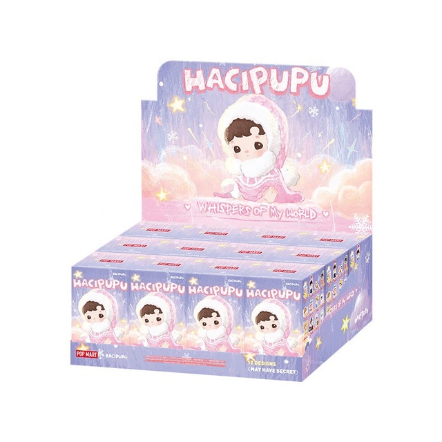Wholesale Genuine POPMART HACIPUPU Exquisite Figure Blind Box Lovely Trendy Toys Desktop Ornaments and Beautiful Holiday Gifts