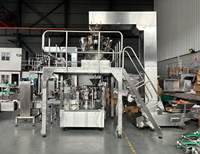 Machine d'emballage automatique de sac préfabriqué de pochette de bonbons d'ours en gomme à bulles bonbons Doypack