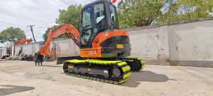 Excavateur U55-4 KUBOTA d'occasion en bon état et à bas prix Mini excavatrice japonaise originale de 5 tonnes à vendre - Product Image 4