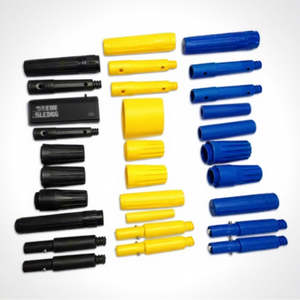 Poignée télescopique réglable à dégagement rapide en métal <span class=keywords><strong>pour</strong></span> outils de nettoyage de murs hauts - Product Image 1